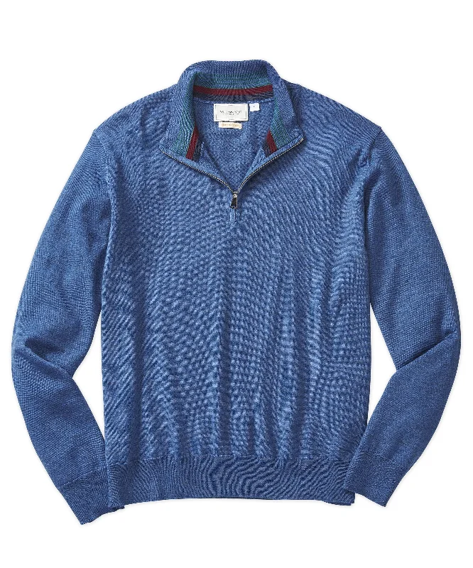 Merino Quarter-Zip Sweater