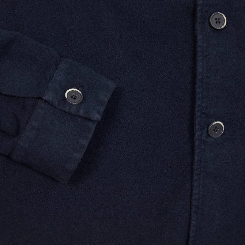 Barena Cedrone Garzada Overshirt in Navy