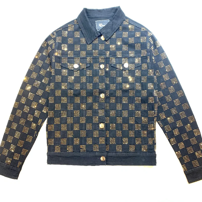 Barocco Black Gold Full Crystal Jacket