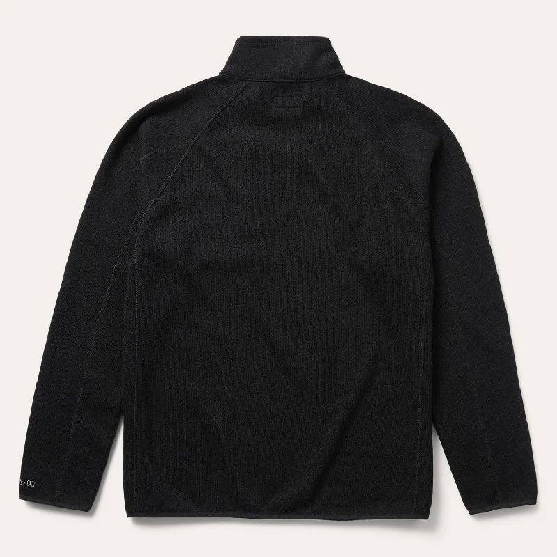 Black Pullover Knit Sweater