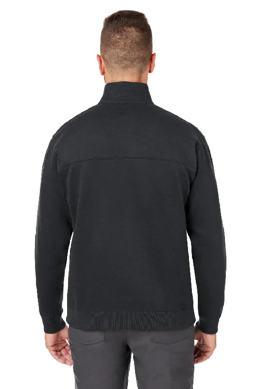 Columbia Mens Hart Mountain Long Sleeve 1/4 Zip Sweater - Black