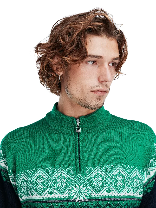 Dale of Norway - Moritz Men's Sweater - Navy/Brightgreen