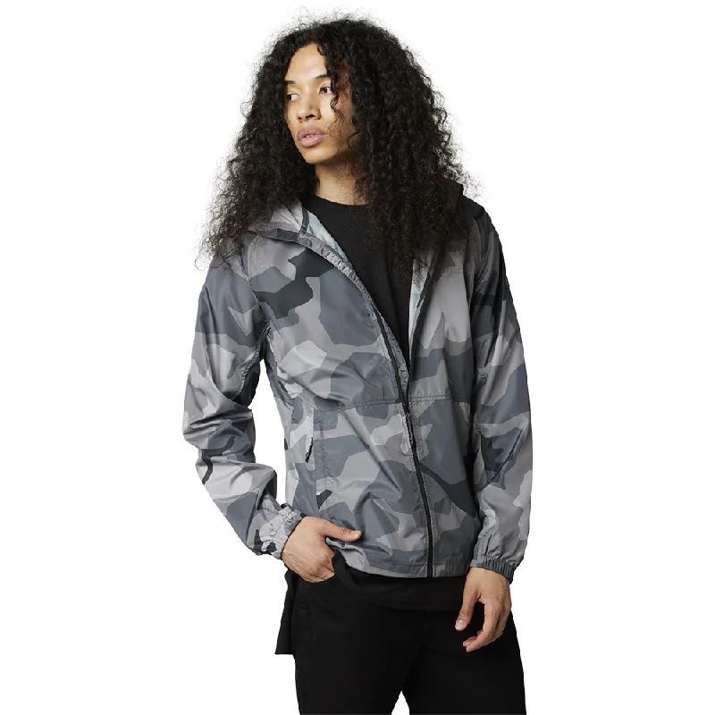 FOX GEOLOGY CAMO WINDBREAKER JACKET [BLACK CAMO]