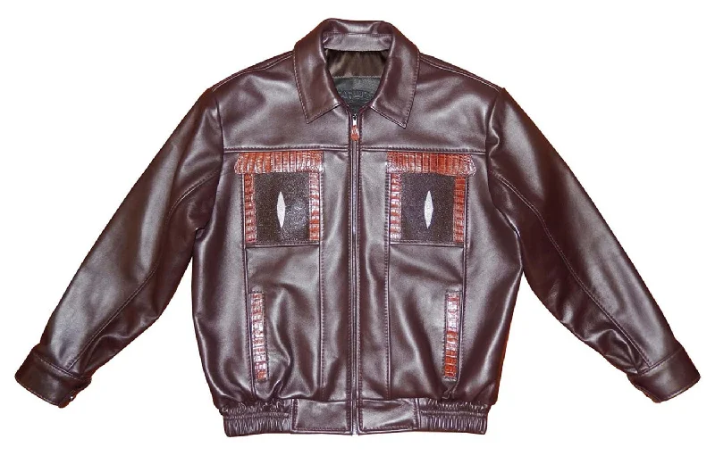 G-Gator - 2070 Lambskin/Stingray/Caiman Jacket