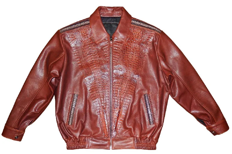 G-Gator - 2088 Lambskin/Crocodile/Stingray Jacket