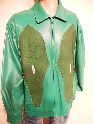 G-Gator Verde Stingray/Lambskin Jacket