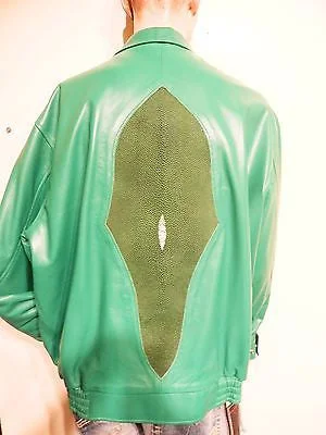 G-Gator Verde Stingray/Lambskin Jacket