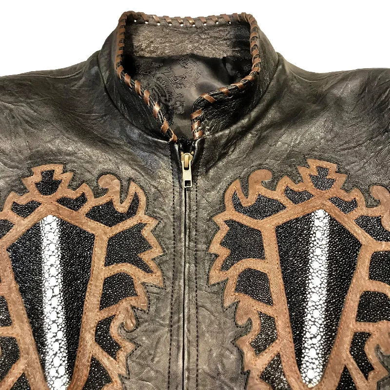 Kashani Hand Crafted Stingray Lambskin Jacket