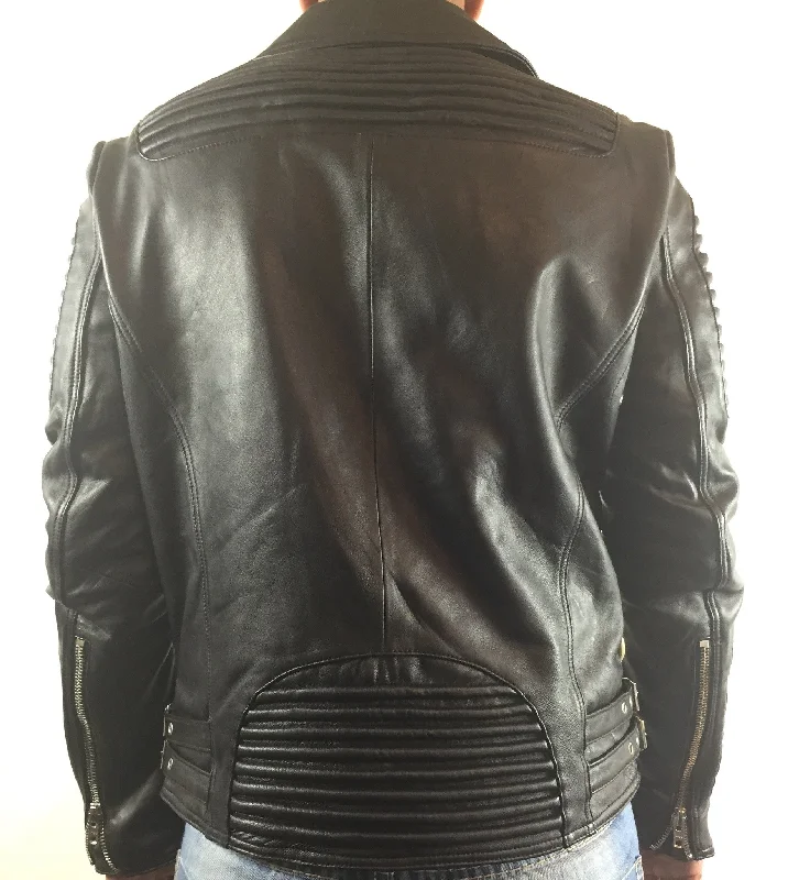 Mason & Copper Lambskin Motor Cycle Jacket