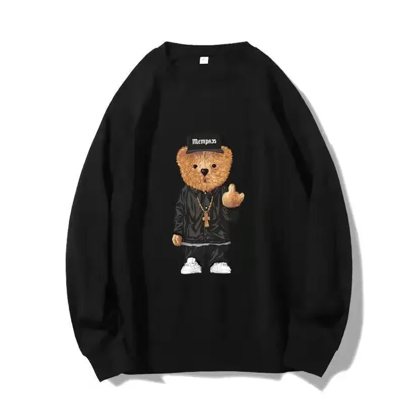 Middle Fingered Bear - Black / M