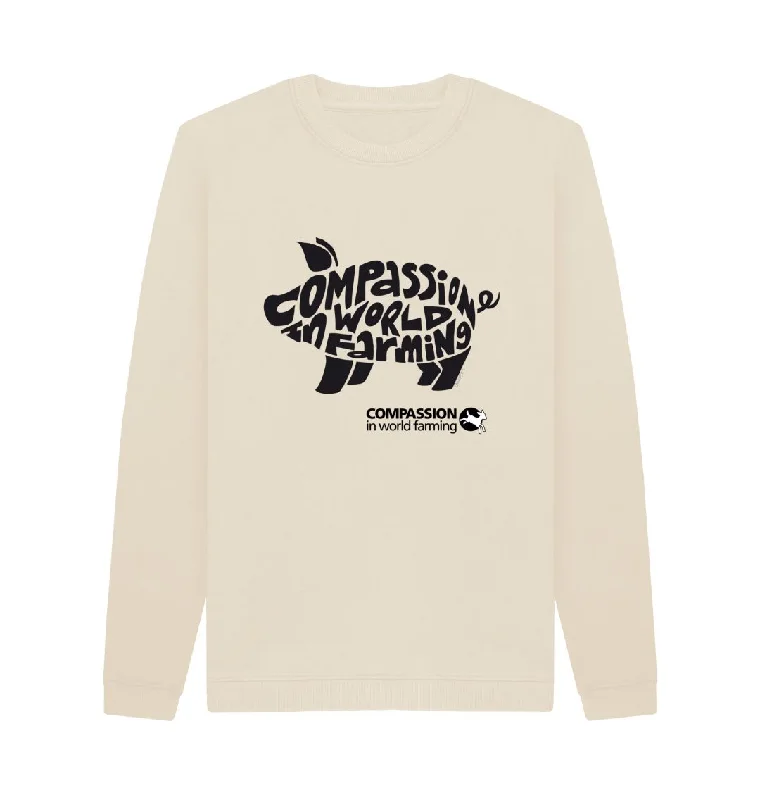 Men's Compassion Pig Jumper