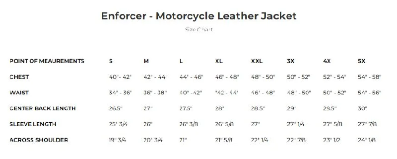 Men's Updated Enforcer MC Jacket