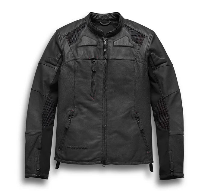 Men's FXRG Perforated Leather Jacket - 98057-19VM