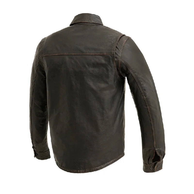 Men's Maduro Leather Shirt