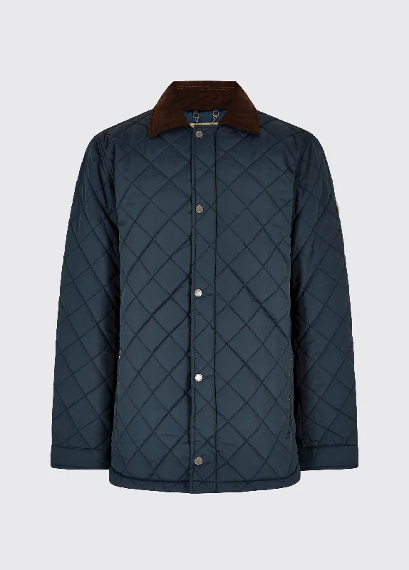 Mountusher Quilted Jacket - Navy