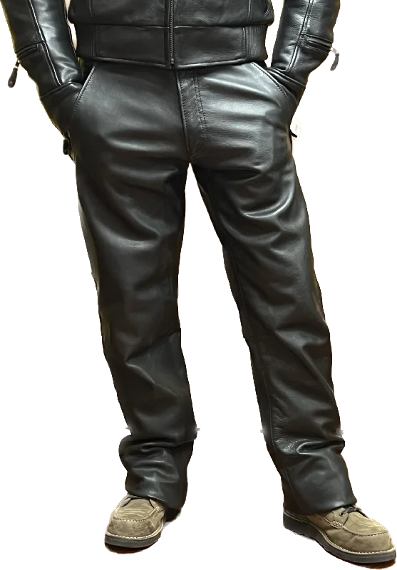 Mens Slasher Leather Overpants