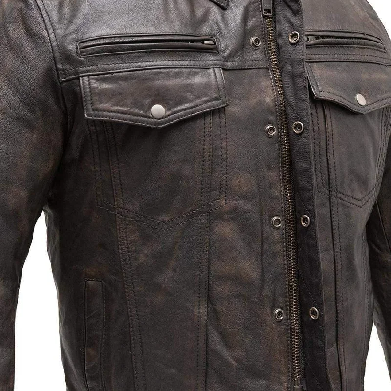 Men's Villain Leather Jacket