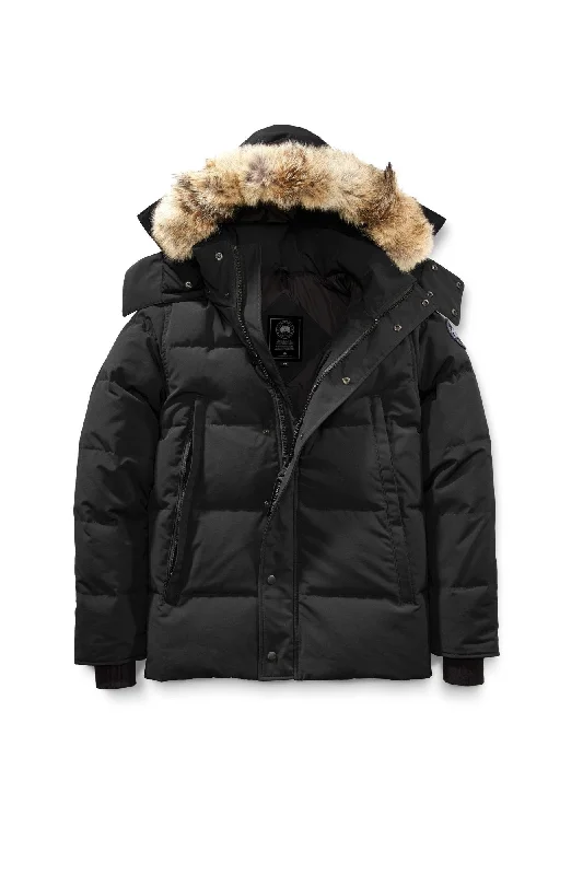 Mens Heritage Wyndham Parka Black Label