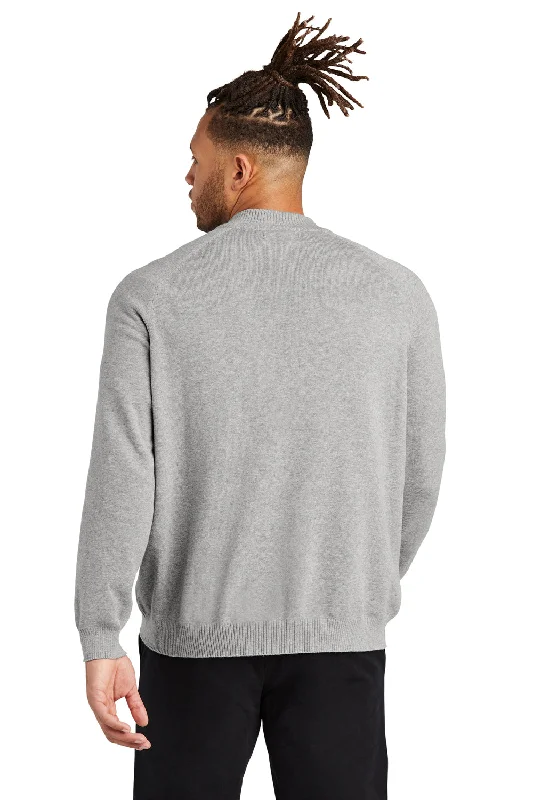 Mercer+Mettle Mens 1/4 Zip Sweater - Heather Gusty Grey