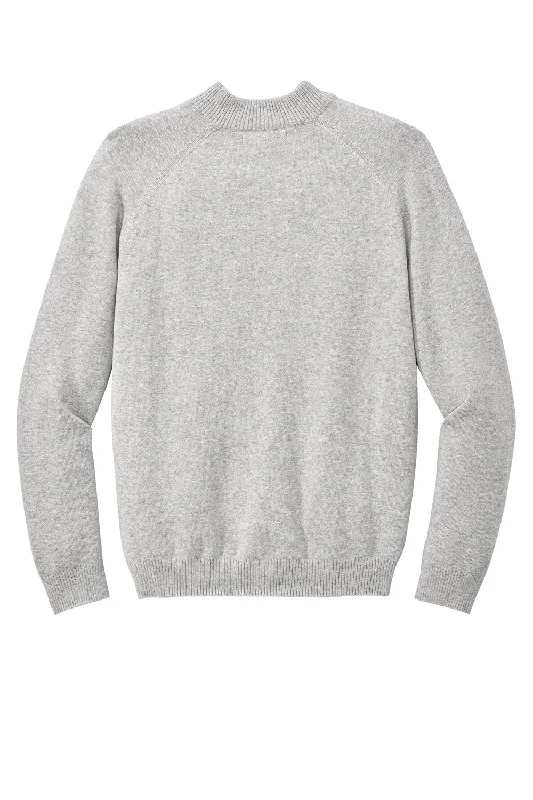 Mercer+Mettle Mens 1/4 Zip Sweater - Heather Gusty Grey