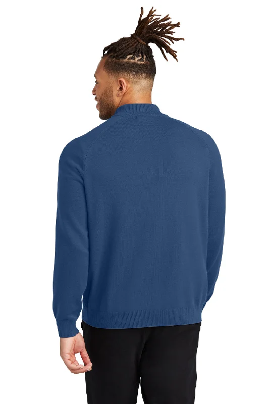 Mercer+Mettle Mens 1/4 Zip Sweater - Insignia Blue