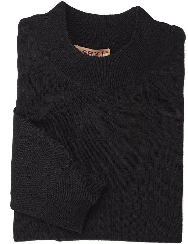 Mock Neck Sweater Color Black