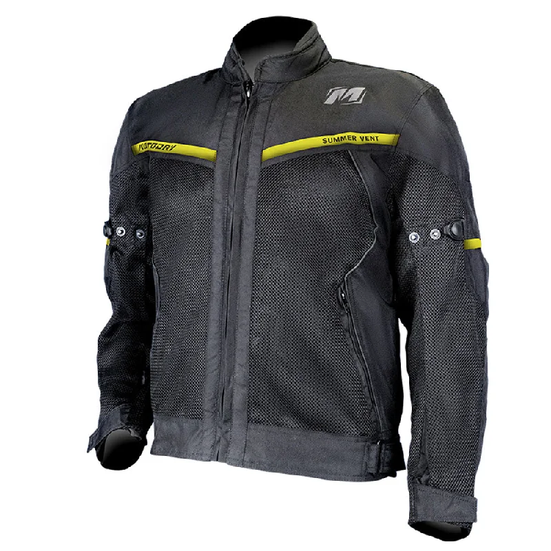 *S Summer Vent Jacket Black/Hi-Viz MotoDry