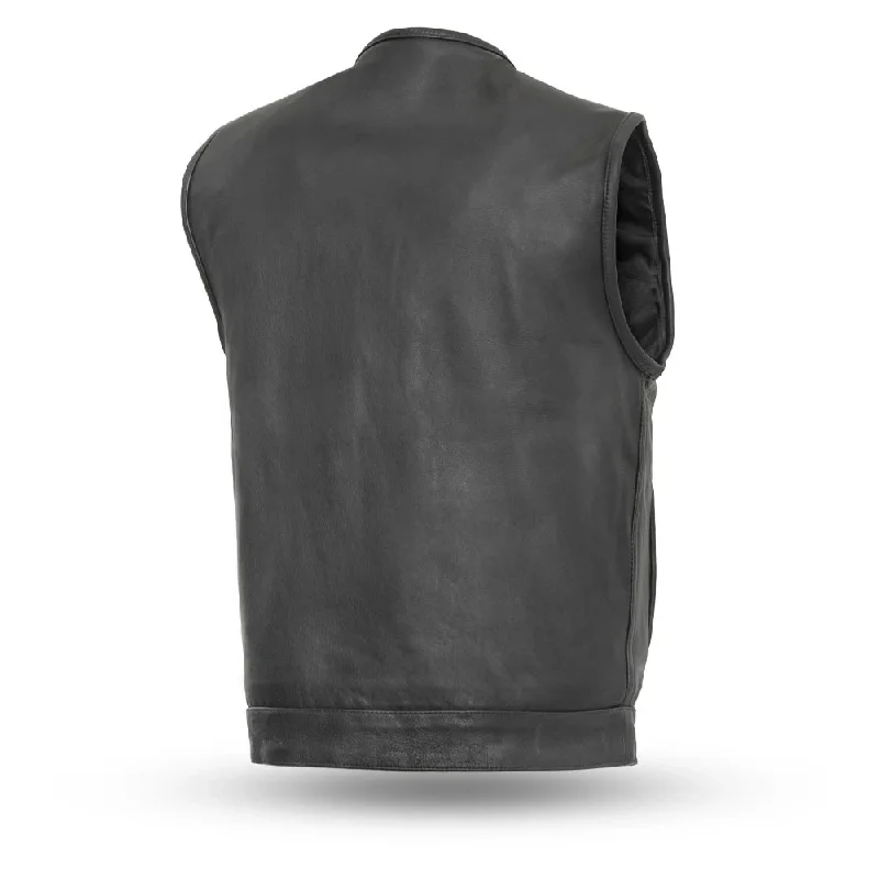 No Rival Leather Club Vest