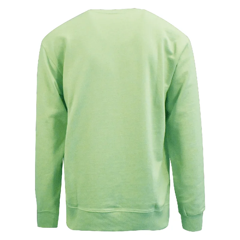 OBEY Men's Sweatshirt Cucumber Bold Ideals Crew Neck Long Sleeve (124)