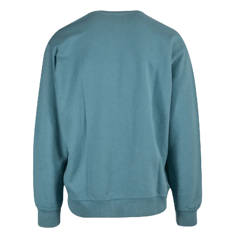 OBEY Men's Sweatshirt Deep Ocean Bold Ideals Crew Neck Long Sleeve (123)