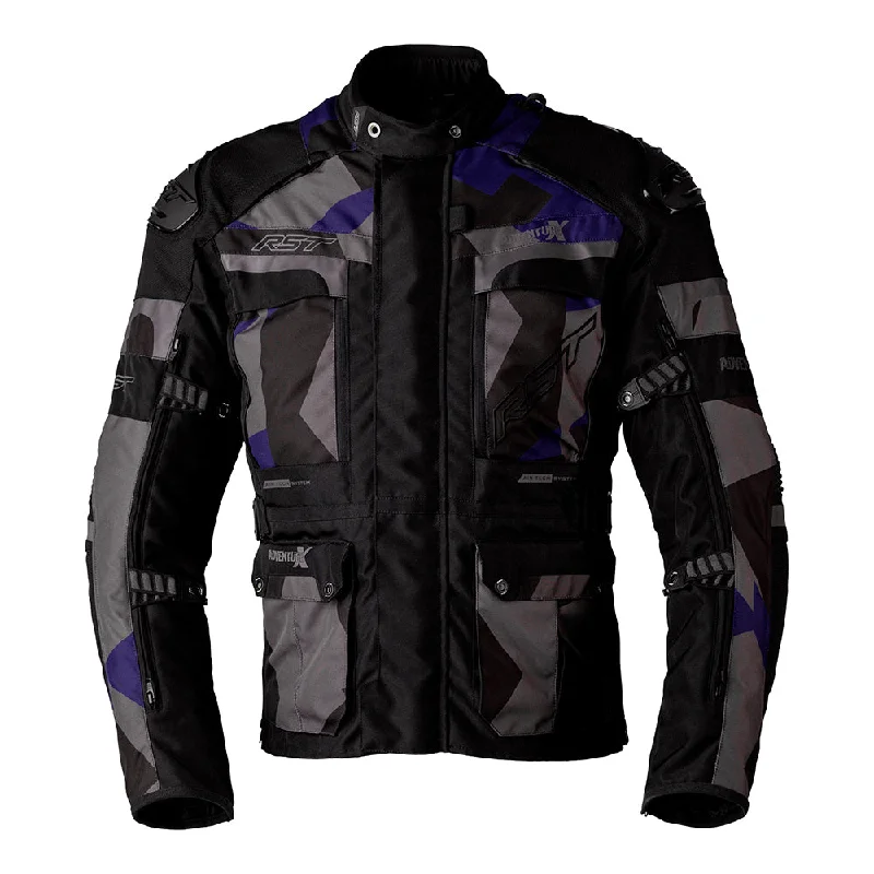 RST ADVENTURE-X CE TEXTILE JACKET [NAVY/CAMO]