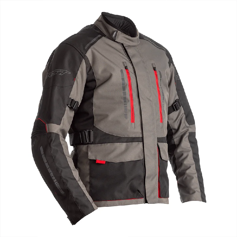 RST ATLAS CE TEXTILE JACKET [GREY/RED] 42 M