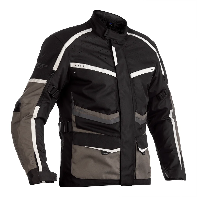 RST MAVERICK CE TEXTILE JACKET [BLACK/GREY] 40 S