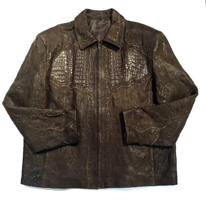 Safari Laced Crocodile/Lambskin Jackets