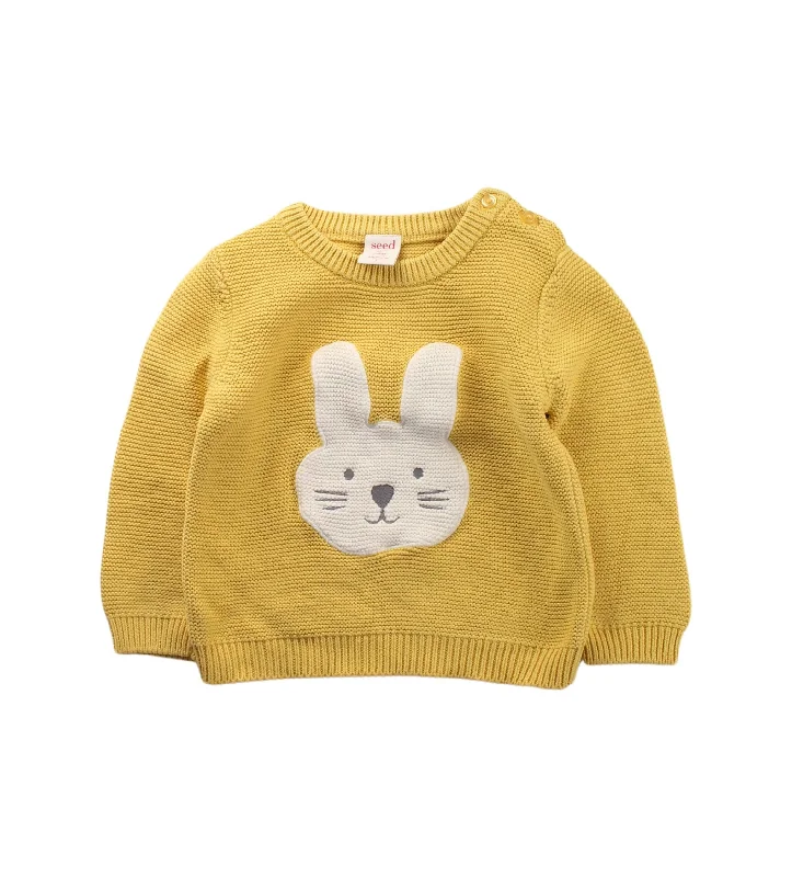 Seed Knit Sweater 12-18M