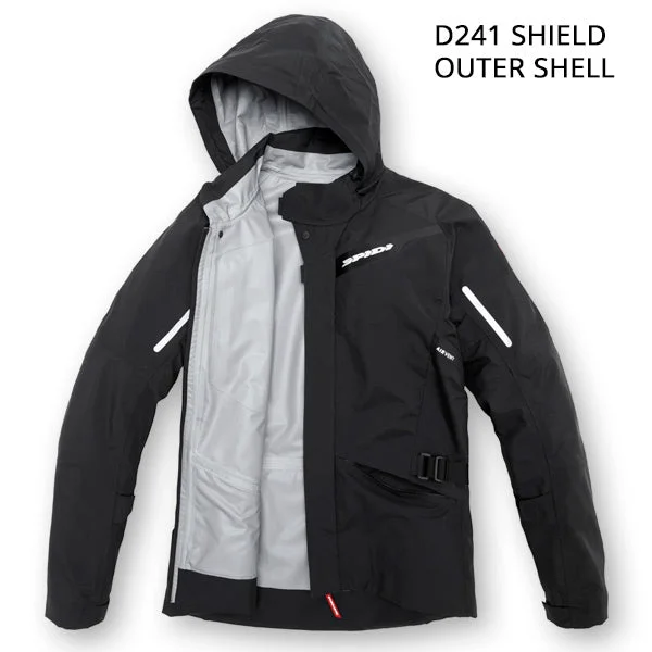 SPIDI MISSION-T SHIELD JACKET BLACK 3X-LARGE