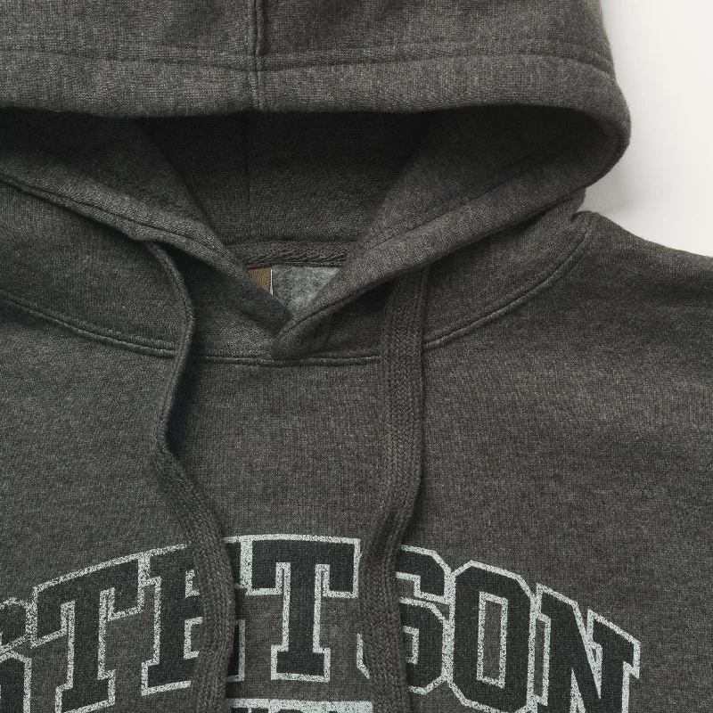 Charcoal Heather Fleece Hooded Sweatshirt