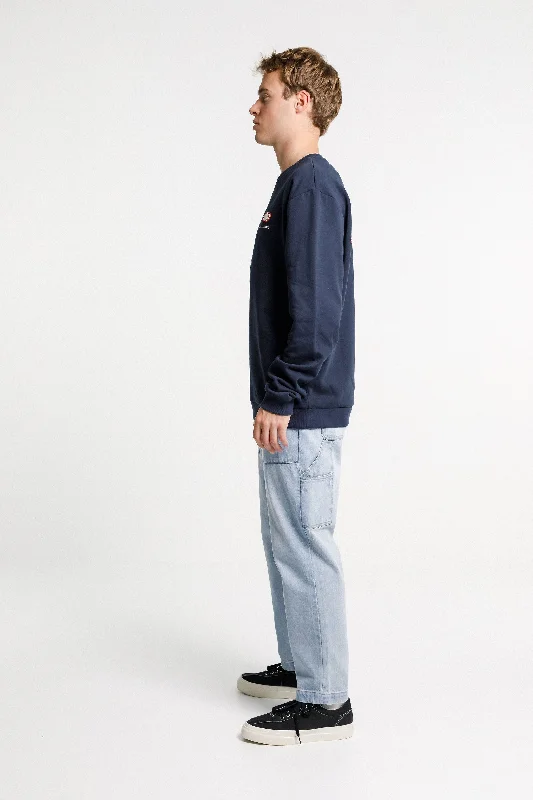 Title Crew - Sale - Navy with Globe Print