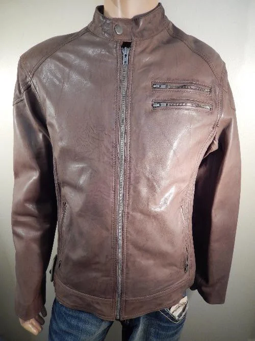 Transmission Leather Jacket