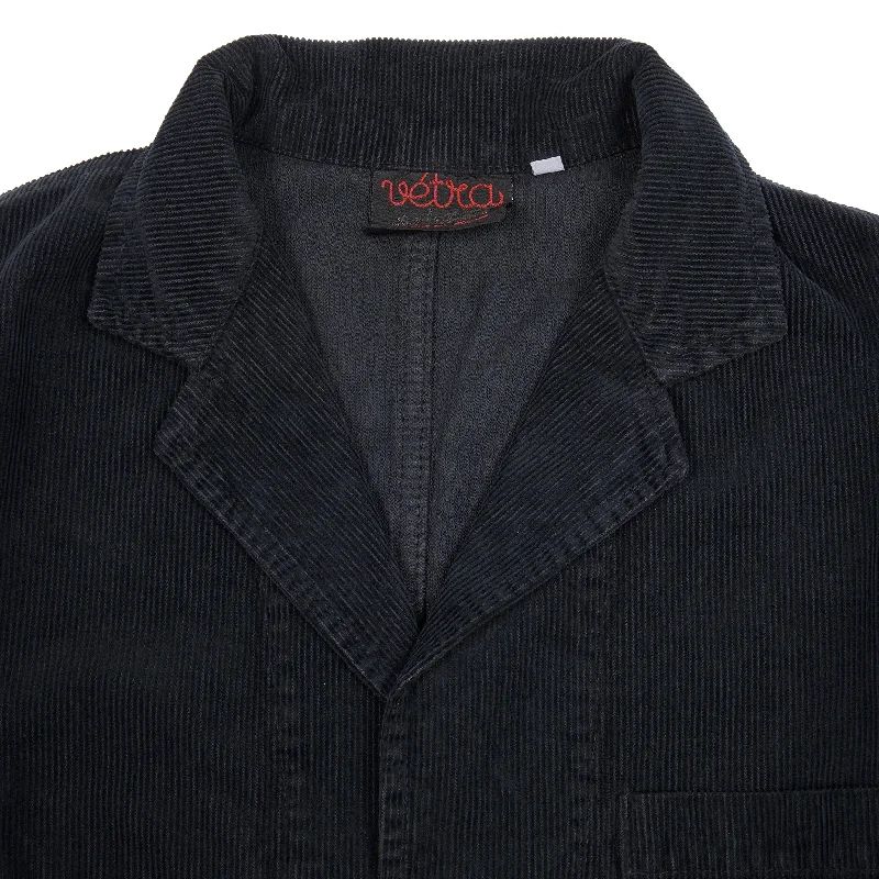 Vetra 1B92/24 Soft Corduroy Workwear Jacket in Graphite