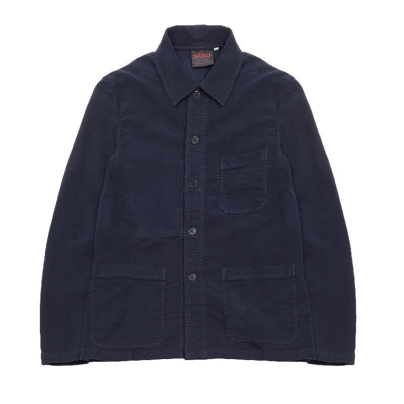 Vetra 3Z55/5 Moleskin Workwear Jacket in Navy