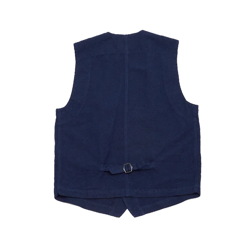 Vetra 5T55/936C Hopsack Vest in Navy