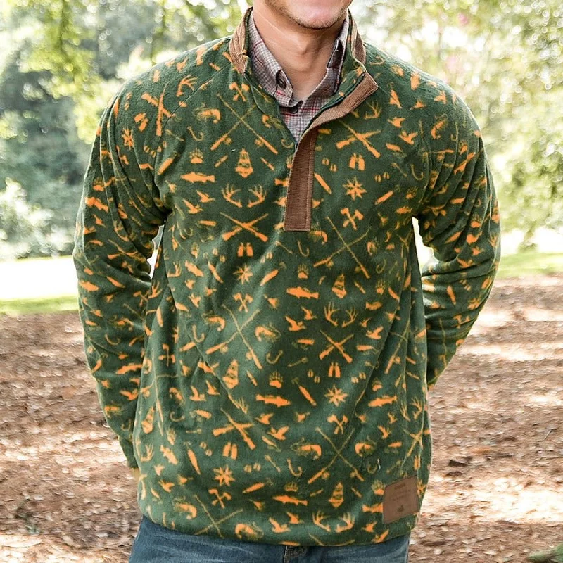 Woodlands Fleece Pullover