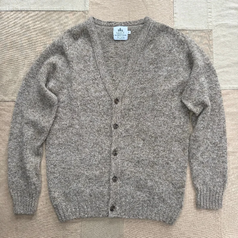 Wool Cardigan, Mushroom