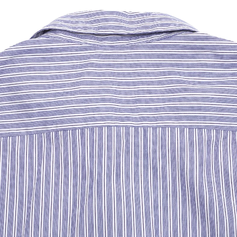 Bergfabel Farmer Shirt in Blue Stripe