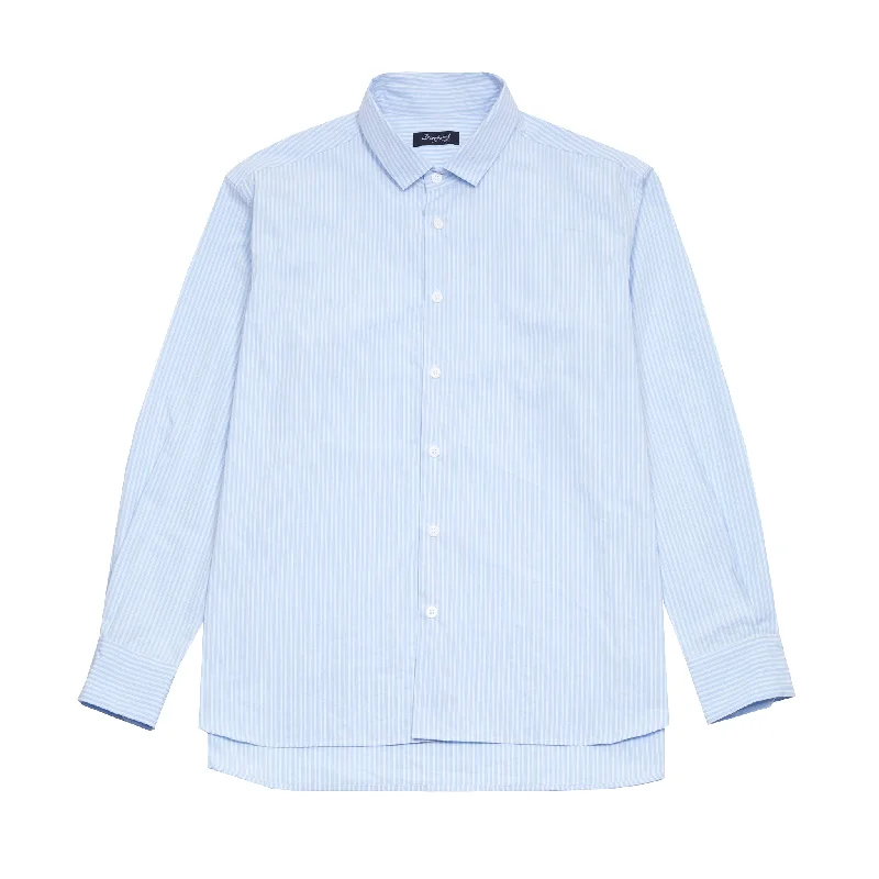 Bergfabel Farmer Shirt in Light Blue Stripe