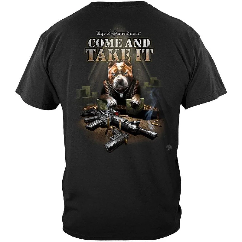 Come Take It Pit Bull Shirt