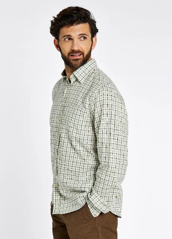 Connell Tattersall Check Shirt - Sage