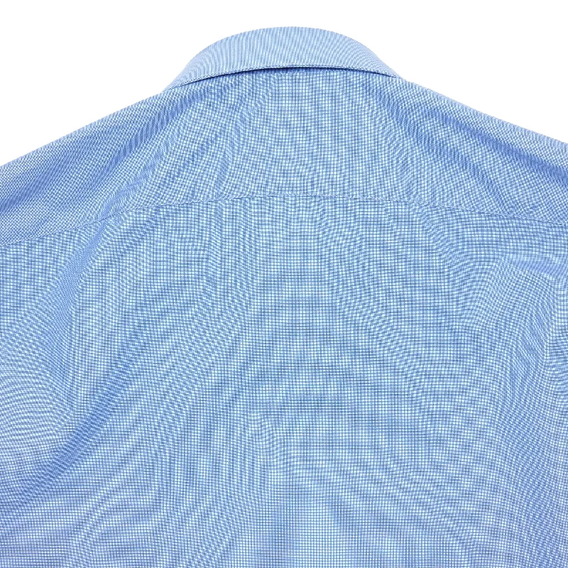 Finamore 170 Shirt in Blue