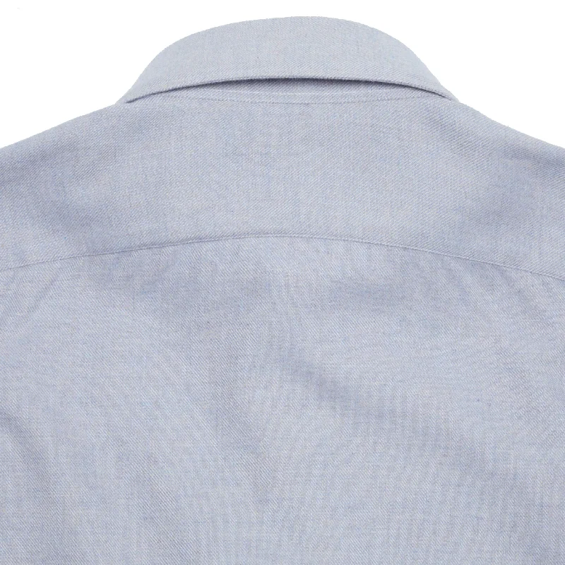 Finamore Gaeta Luigi Shirt in Pale Blue